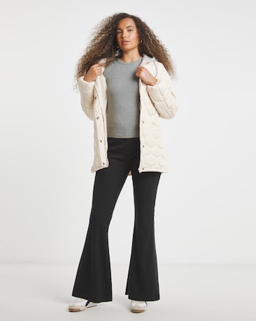 Chocolate Flared Jogger