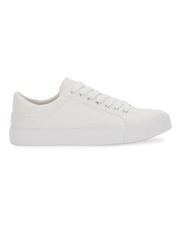 Busselton Lace Up Leisure Pumps Extra Wide Fit | Simply Be