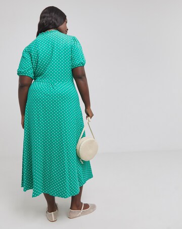 Joe Browns Jersey Polka Dot Midi Dress