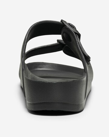 Only Cristy Slip On Double Strap With Buckle Sandals Standard Fit