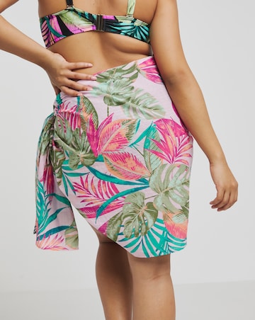 MAGISCULPT Floral Print Midi Sarong
