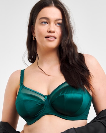 Goddess Keira Full Cup Wired Bra Deep Teal
