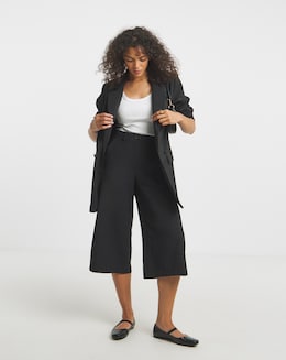 Culotte Tailored Workwear Trousers