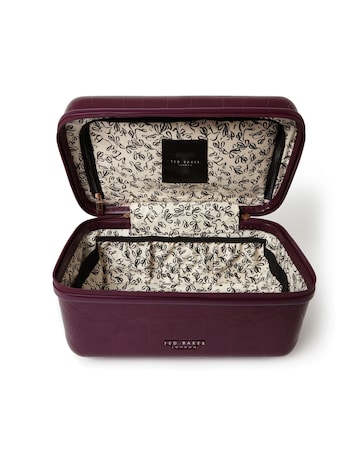 Ted Baker Plum Vanity Suitcase