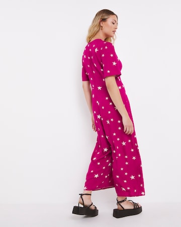 Nobody's Child Beatrice Star Print Jumpsuit Simply Be