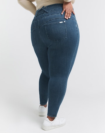 Skinny Highwaisted Corset Jeans