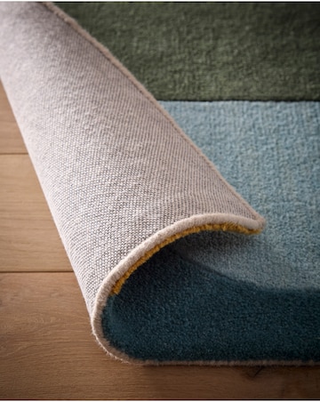 Retro Deco Woollen Rug