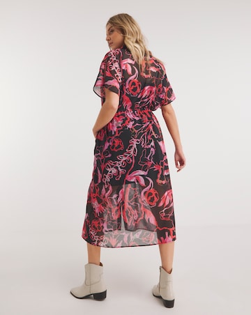 Religion Noble Shirt Dress