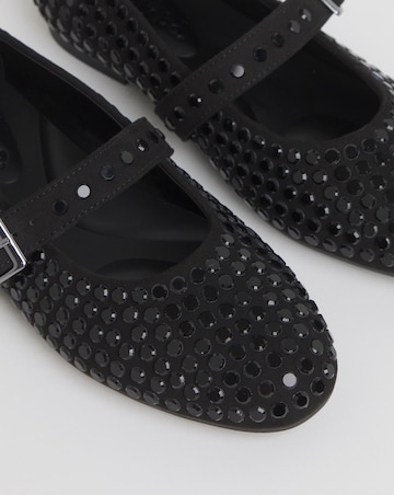Addison Studded Mary Jane Shoes - Extra Wide Fit (EEE)