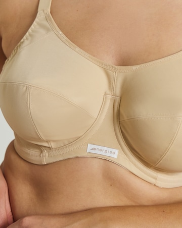 Elomi Energise High Impact Wired Sport Bra Nude