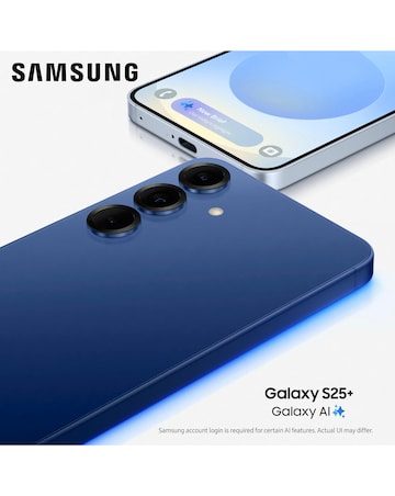 Samsung Galaxy S25+ 256GB (Navy) & Samsung Galaxy Buds3 Wireless Earbuds Bundle