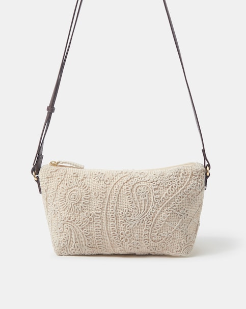Accessorize Crochet Crossbody Bag