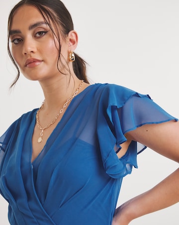 Joanna Hope Ruffle Maxi Dress