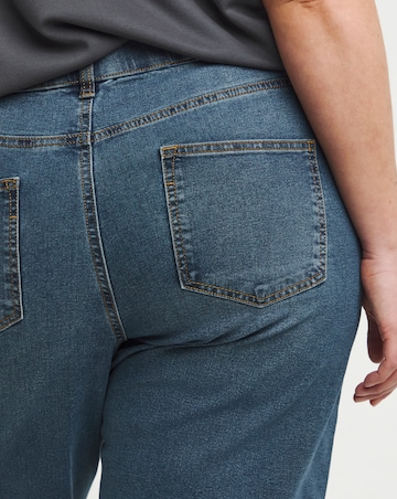 Vintage Blue 24/7 Stretch Wide Leg Jeans