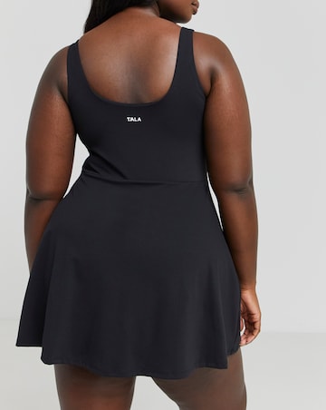 TALA DayFlex Built-In Support Square Neck Active Dress