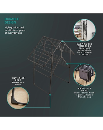 Swan Stealth Easy Close Clothes Airer