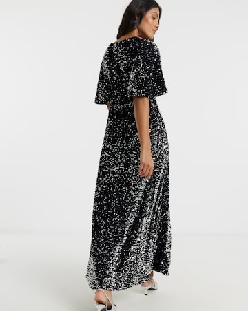 Twisted Wunder Grace Lurex Maxi Dress