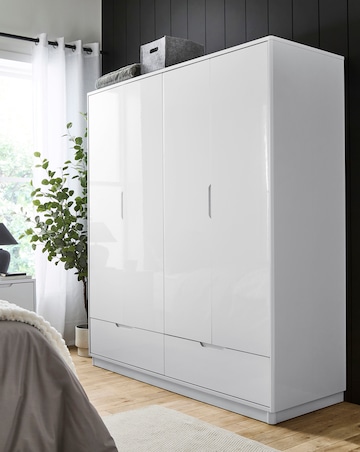 Ellia 4 Door Wardrobe