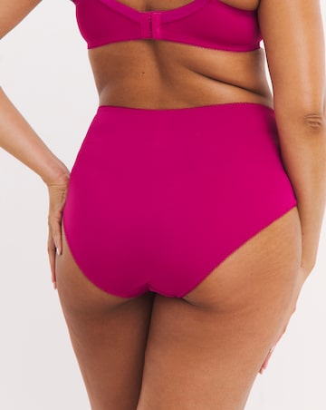 Pretty Secrets 2 Pack Ella Lace Full Brief Knickers - Pink/Teal