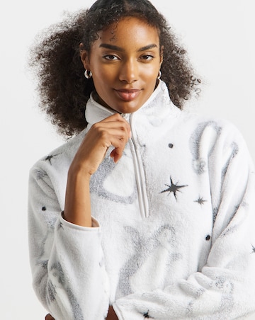 Pretty Secrets Quarter Zip Fleece Twosie
