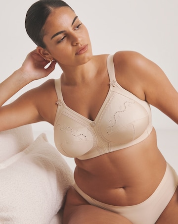Triumph Doreen Cotton Full Cup Non Wired Bra Skintone