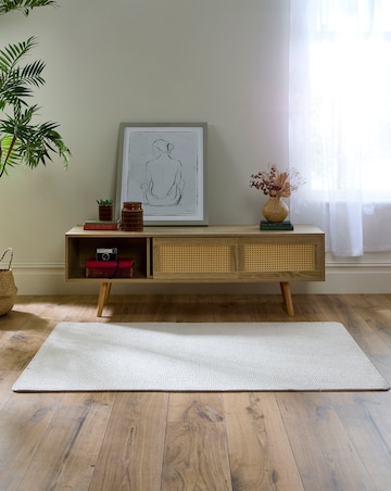 My Mat Sculptured Washable Waffle Texture Rug