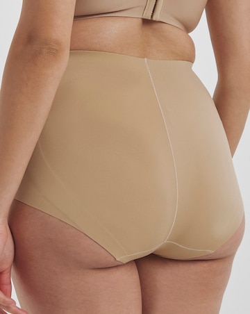 MAGISCULPT Medium Control Smooth & Sculpt Shapewear Full Brief Knicker Almond