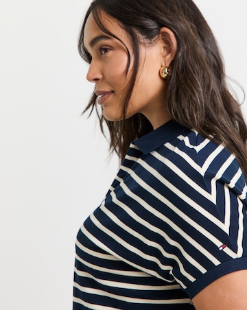 Tommy Hilfiger Open Neck Short Sleeve Polo