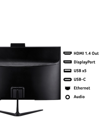 Acer Aspire All In One PC - 23.8in FHD Intel N100 8GB 256GB - Windows 11 Home