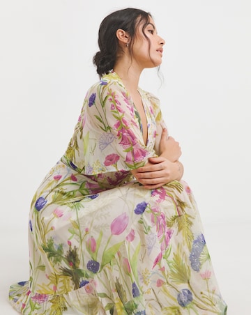 Hope & Ivy Valentina Wrap Maxi Dress