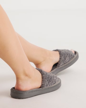 Constance Comfort Slider Slippers Wide E Fit