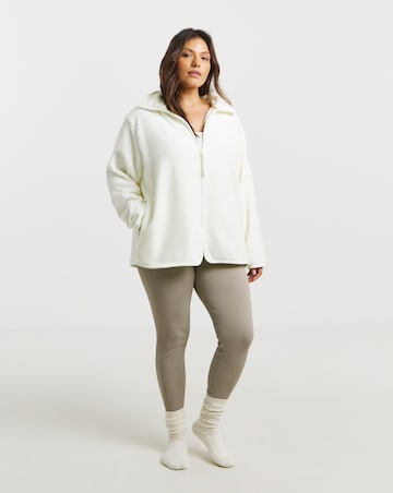 Pretty Secrets Fleece Zip Through Snuggle Top