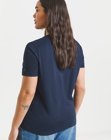 Tommy Hilfiger Script Crew Neck Short Sleeve T-shirt