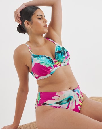 Fantasie Carabelita Full Cup Wired Bikini Top Peony
