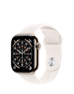 Apple Watch Series 11 GPS + Cellular 46mm - Light Blush Sport Band - M/L