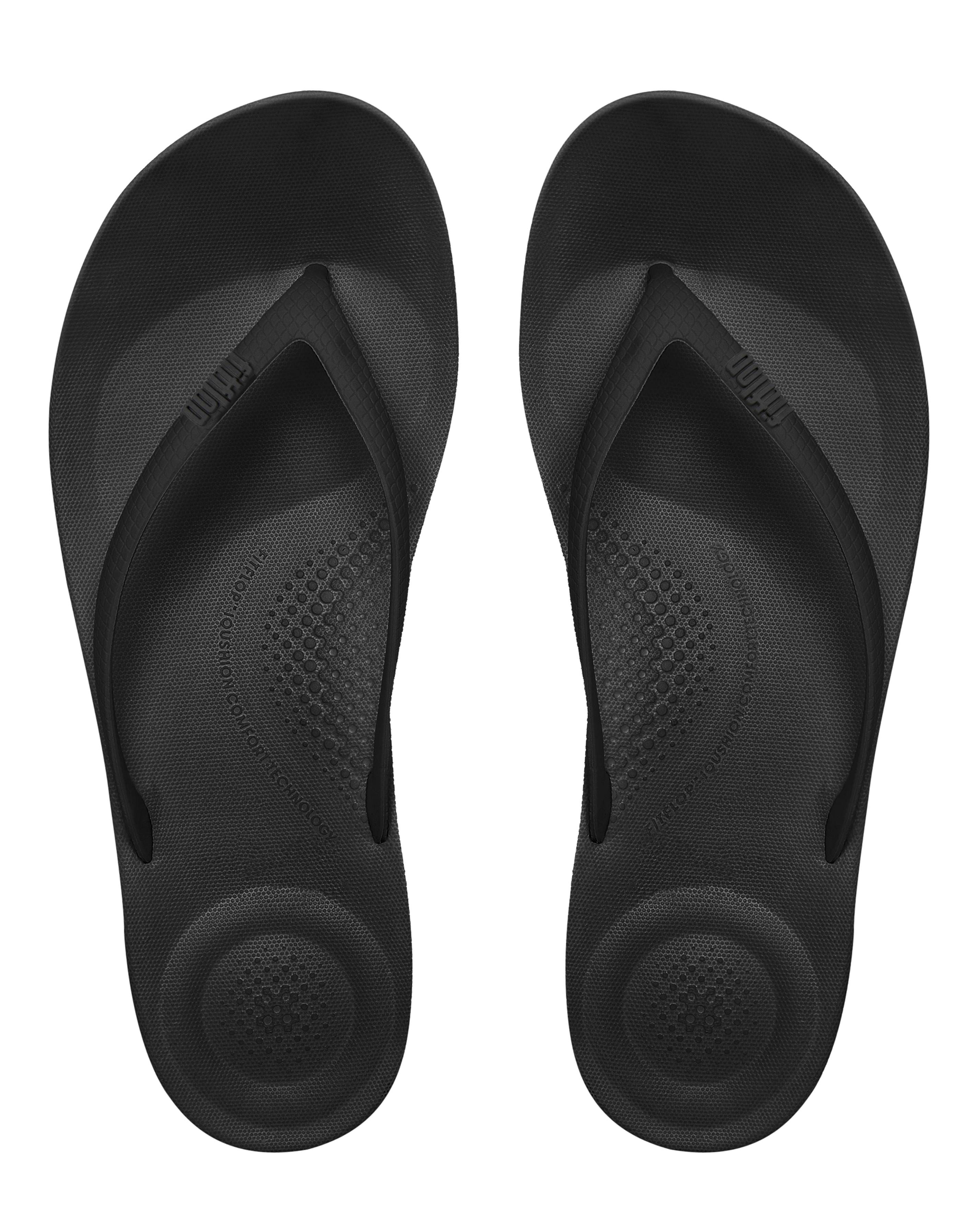 Fitflop Iqushion Ergonomic Toe Post Flip Flops Standard D Fit