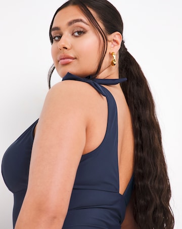 Vibrant Islands Tie Detail Swimsuit