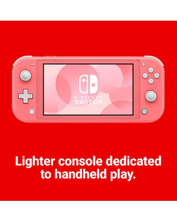 Nintendo Switch Lite Console - Coral