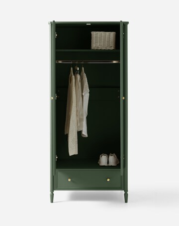 Darcy Bobbin Trim Double Wardrobe