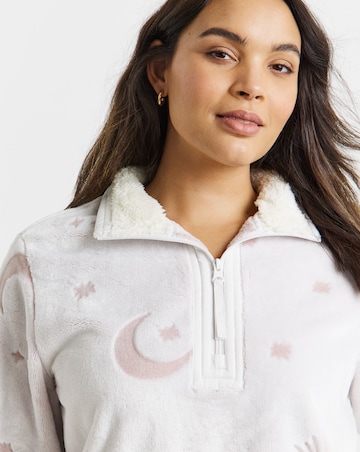 Chelsea Peers Zip Up Fleece Lounge Set