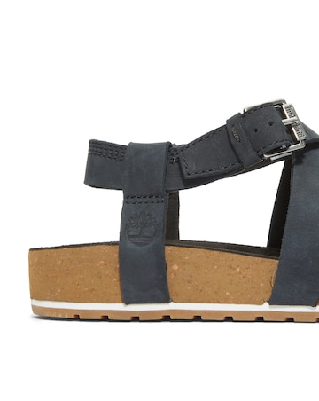 Timberland Malibu Waves Jet Black Nubuck Sandals