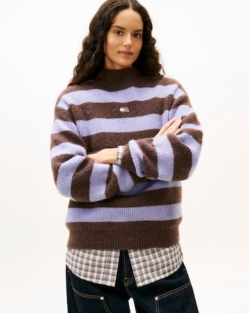 Tommy Jeans Mockneck Badge Sweater