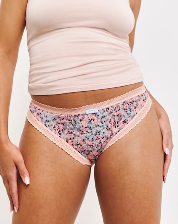Contemporary Printed Mesh Briefs