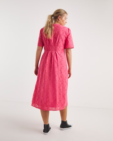 Nobody's Child Alexa Broderie Midi Dress