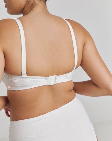 Fantasie Beach Waves Bandeau Bikini Top Linen