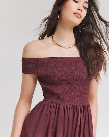 Nobody's Child Plum Bardot Amanda Midaxi Dress