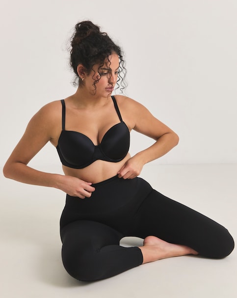 Spanx Ecocare Firm Control Seamless Leggings Black