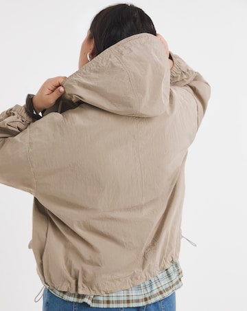 Stone Hooded Wind Breaker