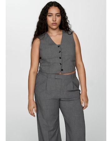 Mango Bowery Straight Leg Trousers