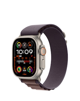 Apple Watch Ultra 2 Cellular 49mm Titanium Case with Indigo Alpine Loop - Large